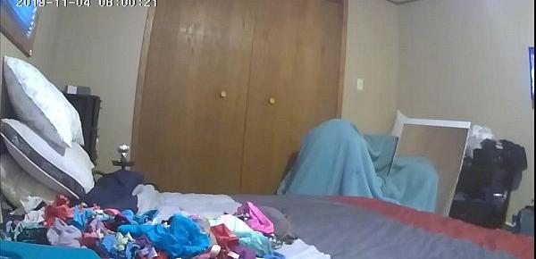  My Step Brother Gets Caught Jacking Off With My Slutty Panties